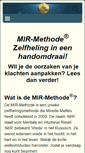 Mobile Screenshot of mirmethode.nl